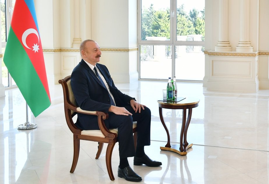 Prezident İlham Əliyev: Bizim enerji sahəsinin inkişafı neft hasilatından təbii qaz istehsalına keçid edib