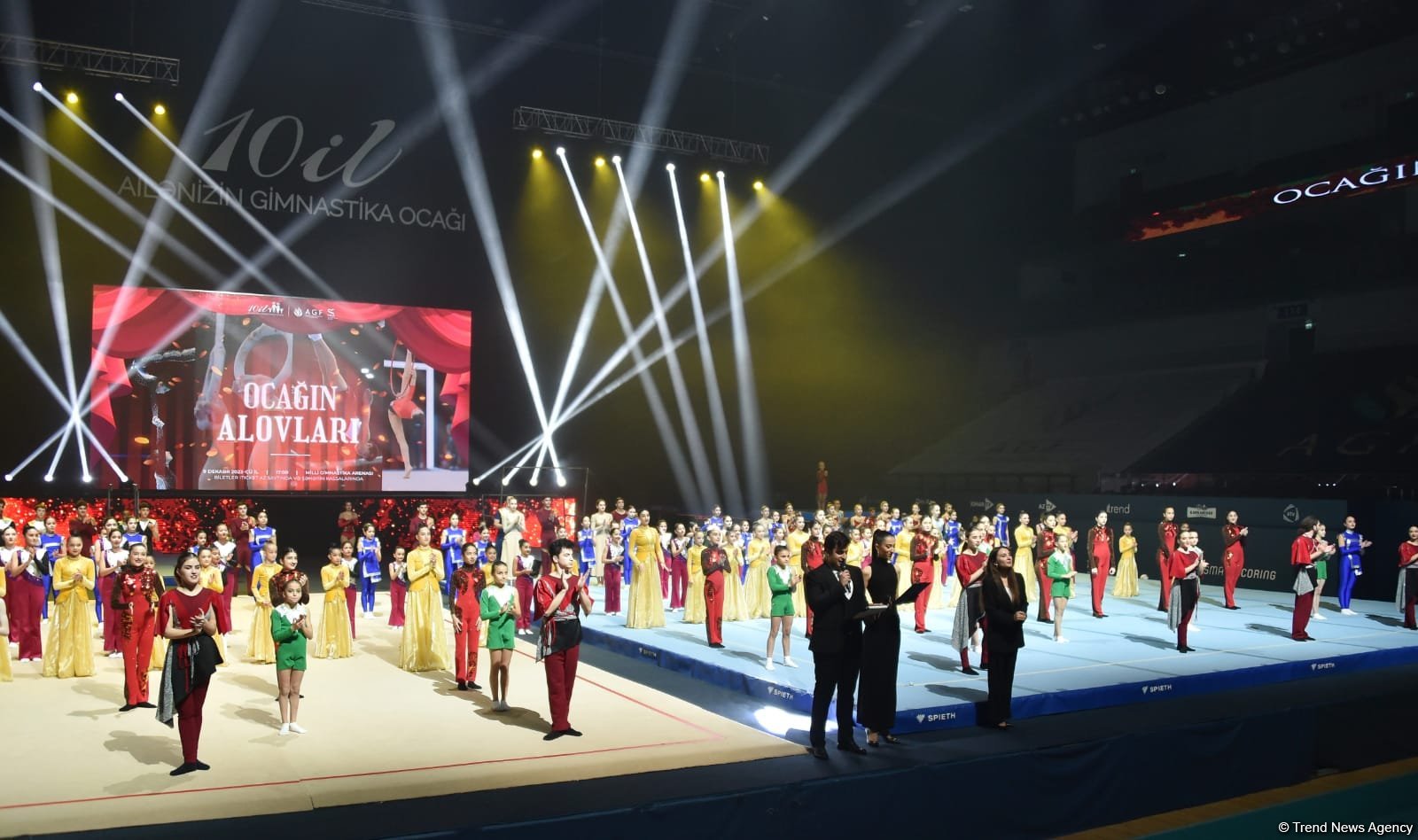Milli Gimnastika Arenasında “Ocaq Sport” klubunun 10 illik yubileyi münasibətilə möhtəşəm şou keçirilib (FOTO)