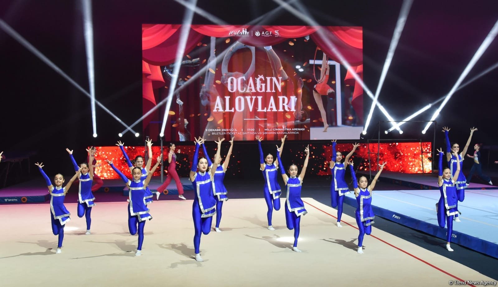 Milli Gimnastika Arenasında “Ocaq Sport” klubunun 10 illik yubileyi münasibətilə möhtəşəm şou keçirilib (FOTO)