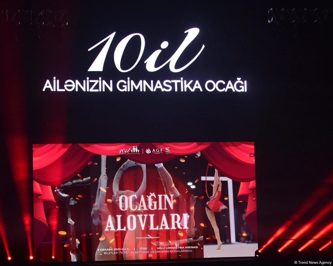 Milli Gimnastika Arenasında “Ocaq Sport” klubunun 10 illik yubileyi münasibətilə möhtəşəm şou keçirilib (FOTO)