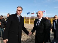 Prezident İlham Əliyev Serbiya-Bolqarıstan Qaz İnterkonnektorunun açılış mərasimində iştirak edib (YENİLƏNİB-5) (FOTO/VİDEO)