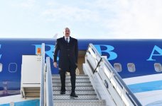 Prezident İlham Əliyev Serbiyaya işgüzar səfərə gəlib (FOTO/VİDEO)