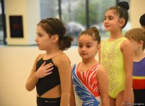 Bakıda batut və tamblinq üzrə Azərbaycan çempionatının yarışları keçirilir (FOTO)