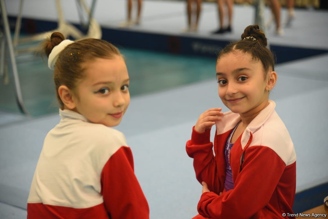 Bakıda batut və tamblinq üzrə Azərbaycan çempionatının yarışları keçirilir (FOTO)
