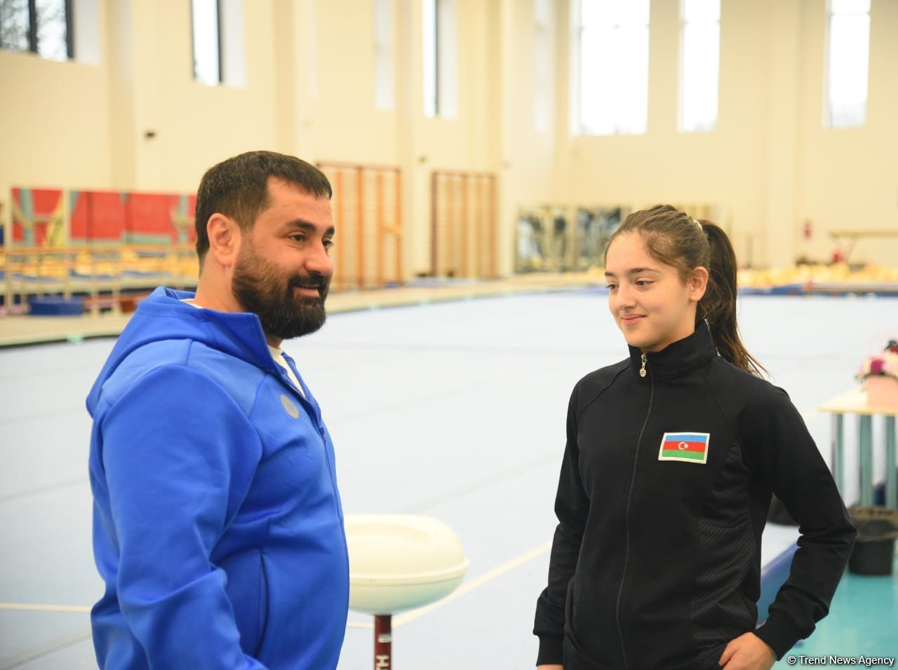 Bakıda batut və tamblinq üzrə Azərbaycan çempionatının yarışları keçirilir (FOTO)