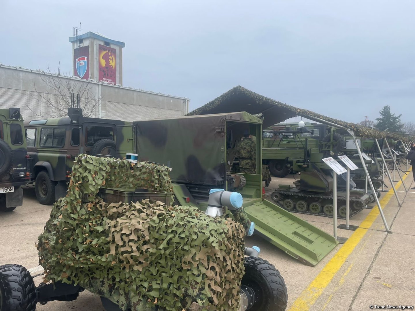 Serbiya Silahlı Qüvvələrinin texnika və imkanlarının təqdimatı keçirilib (FOTO/VİDEO)