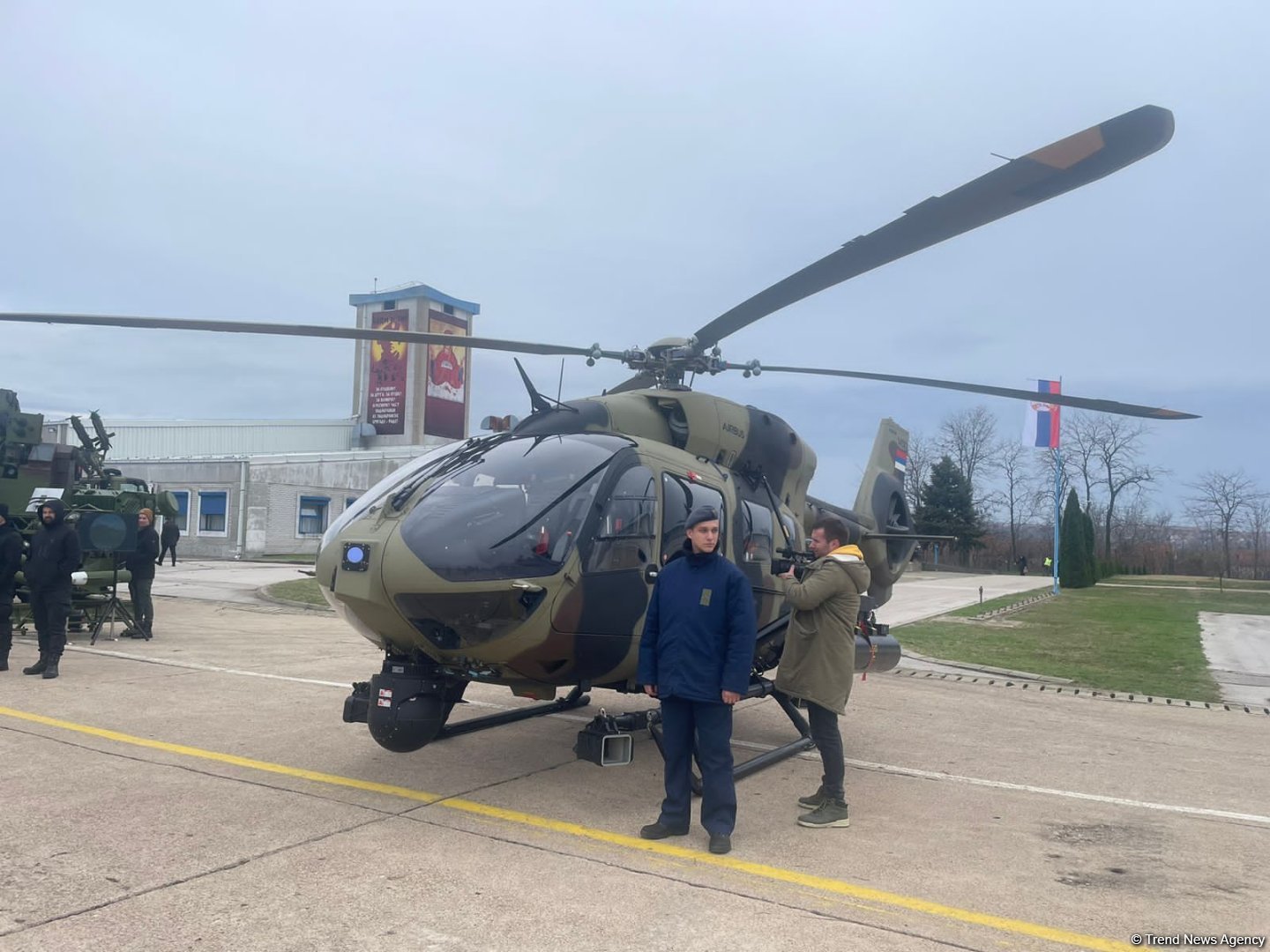Serbiya Silahlı Qüvvələrinin texnika və imkanlarının təqdimatı keçirilib (FOTO/VİDEO)