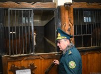 “Sərhədçi” Atçılıq Mərkəzinin qərargah binasının açılışı olub (FOTO)