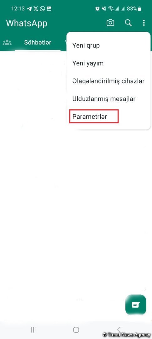 “WhatsApp”a bir və daha artıq hesabı necə əlavə etmək olar? (FOTO)
