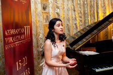 III Beynəlxalq Festivalda "Yeni vokal əsərlər"in təqdimatı oldu (FOTO/VİDEO)
