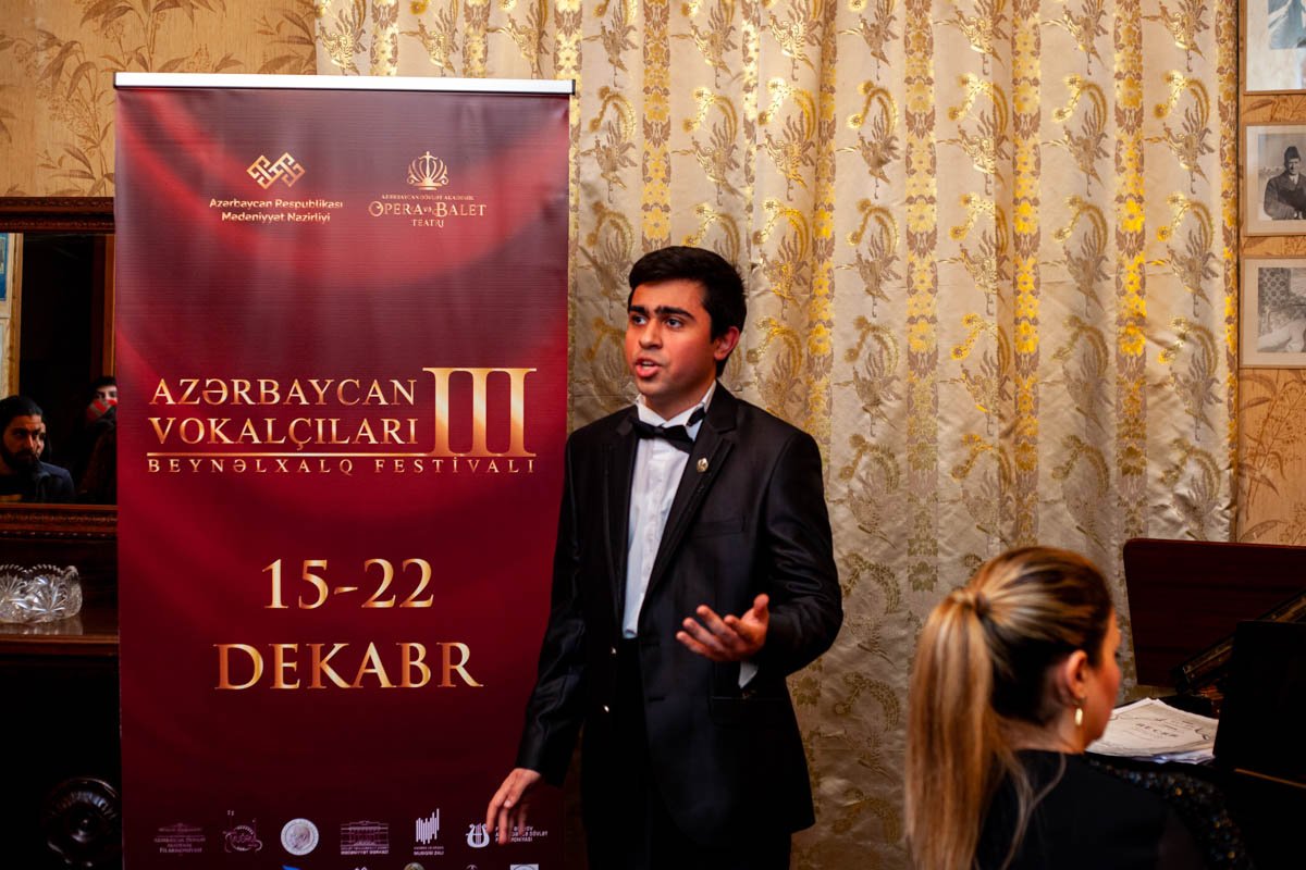 III Beynəlxalq Festivalda "Yeni vokal əsərlər"in təqdimatı oldu (FOTO/VİDEO)