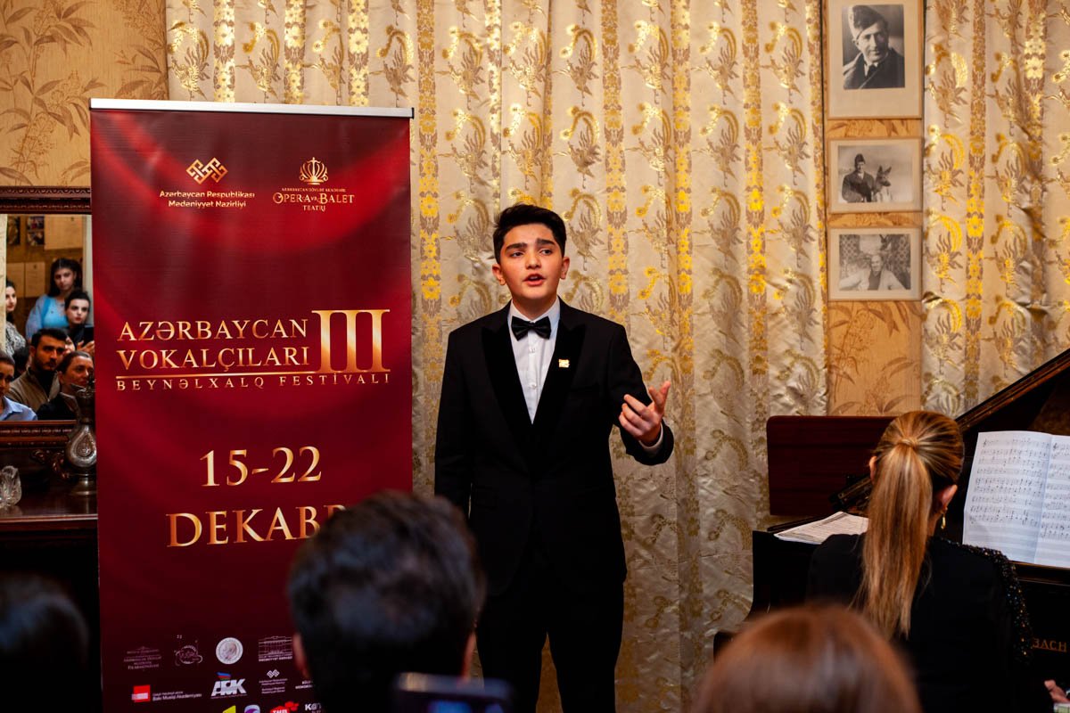 III Beynəlxalq Festivalda "Yeni vokal əsərlər"in təqdimatı oldu (FOTO/VİDEO)