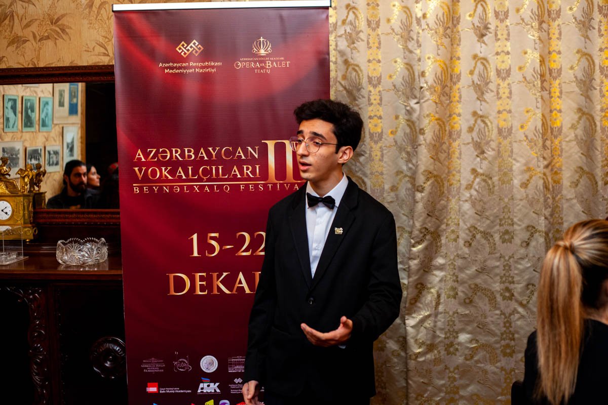 III Beynəlxalq Festivalda "Yeni vokal əsərlər"in təqdimatı oldu (FOTO/VİDEO)