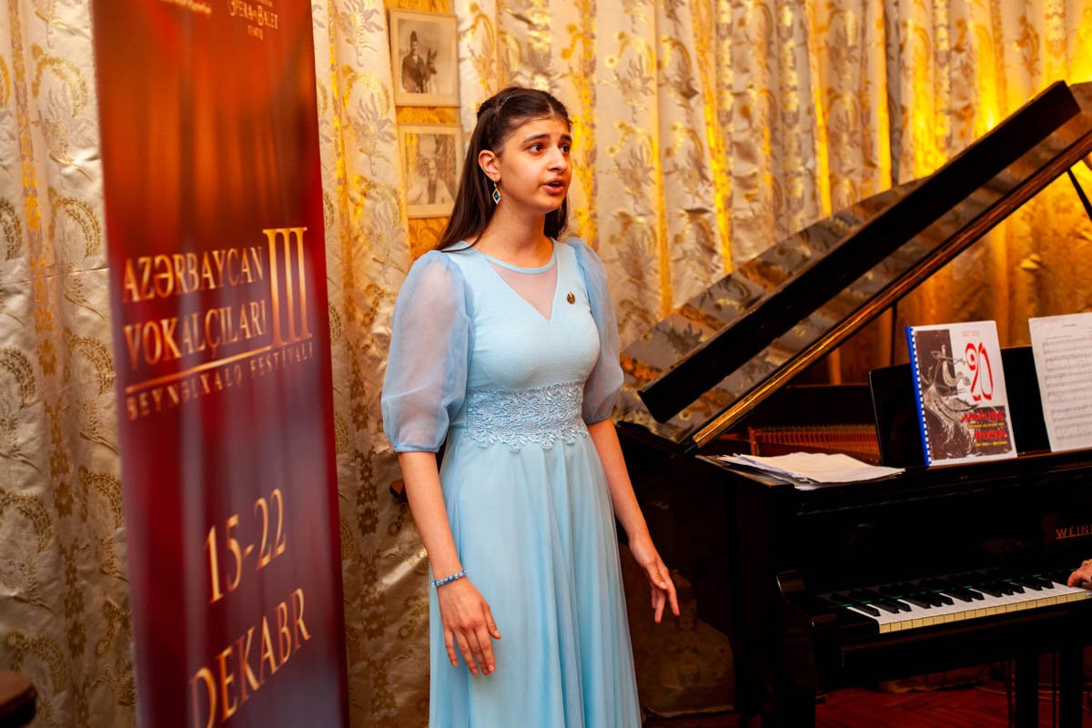 III Beynəlxalq Festivalda "Yeni vokal əsərlər"in təqdimatı oldu (FOTO/VİDEO)