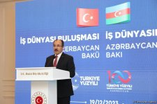 Bakıda Türkiyənin vitse-prezidentinin iştirakı ilə “İş dünyasının görüşü” adlı tədbir keçirilib (FOTO)