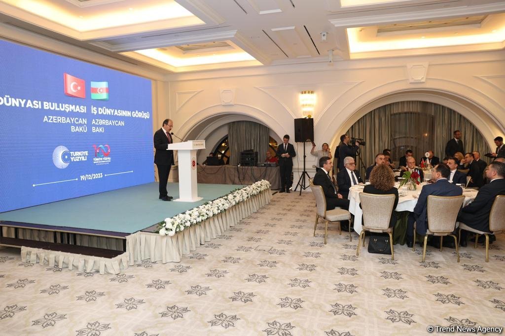 Bakıda Türkiyənin vitse-prezidentinin iştirakı ilə “İş dünyasının görüşü” adlı tədbir keçirilib (FOTO)