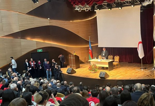 Azərbaycan Qızıl Aypara Cəmiyyətinin növbədənkənar XXVI Baş Məclisi  keçirilib (FOTO) (YENİLƏNİB)