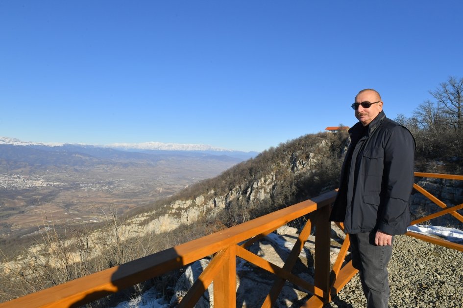 Prezident İlham Əliyev Xocalı rayonunun Dağdağan kəndində olub (FOTO/VİDEO) (YENİLƏNİB)