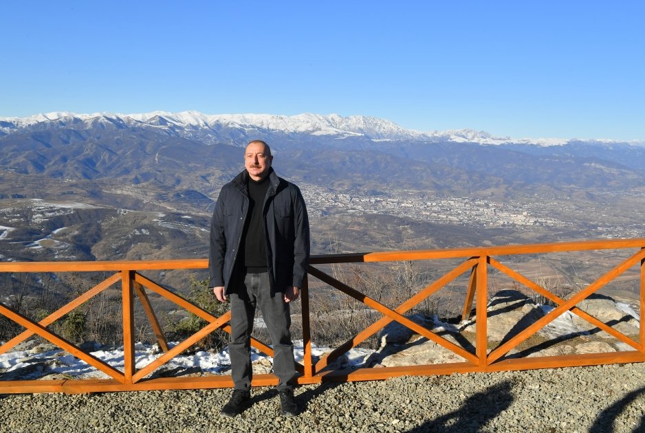 Prezident İlham Əliyev Xocalı rayonunun Dağdağan kəndində olub (FOTO/VİDEO) (YENİLƏNİB)