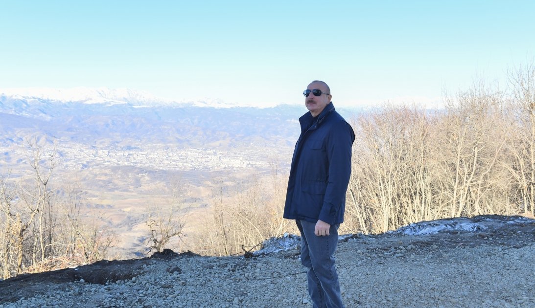 Prezident İlham Əliyev Xocalı rayonunun Dağdağan kəndində olub (FOTO/VİDEO) (YENİLƏNİB)