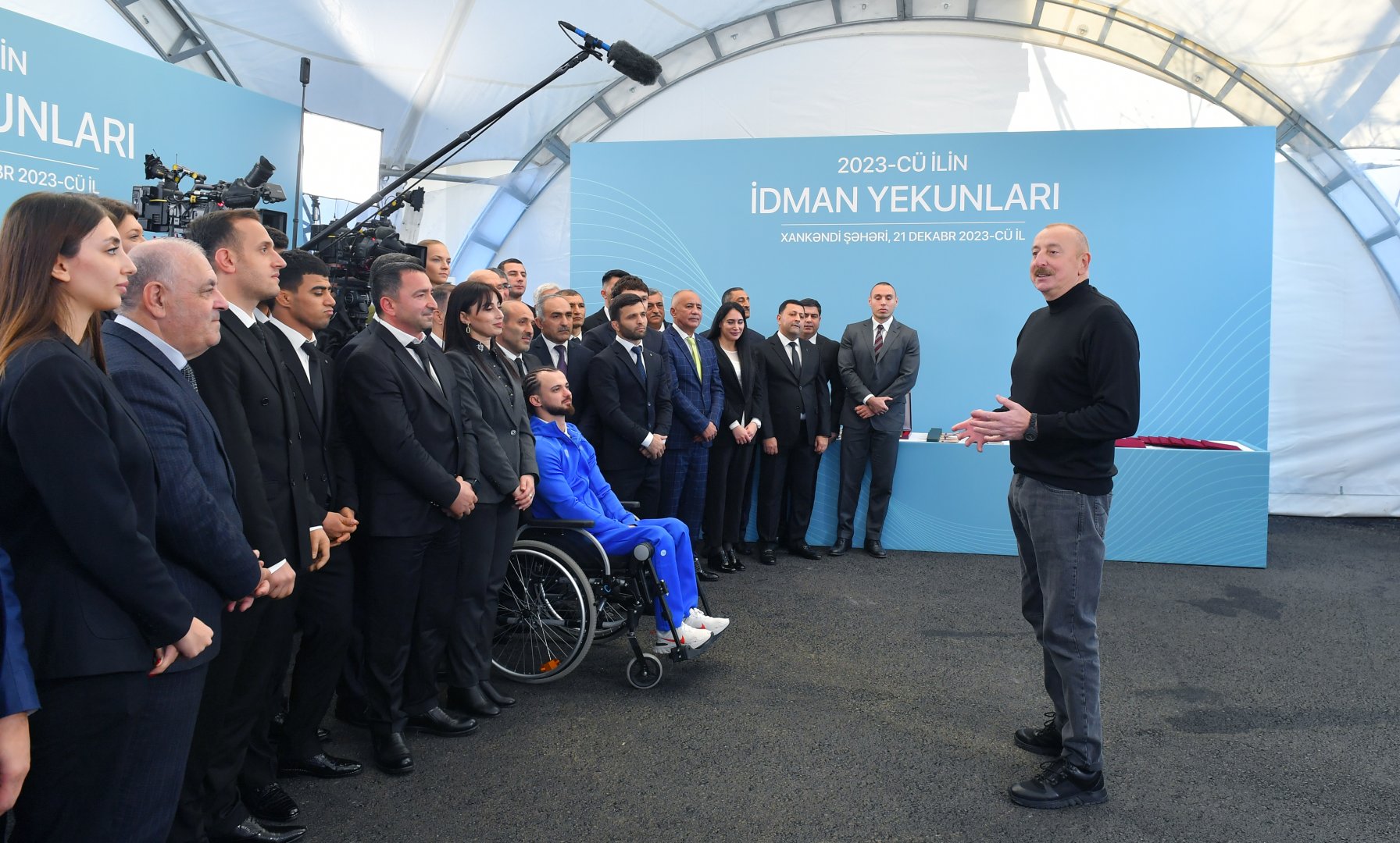 Prezident İlham Əliyev: Azərbaycan şəhəri olan Xankəndi yaşayır və dirçəlir