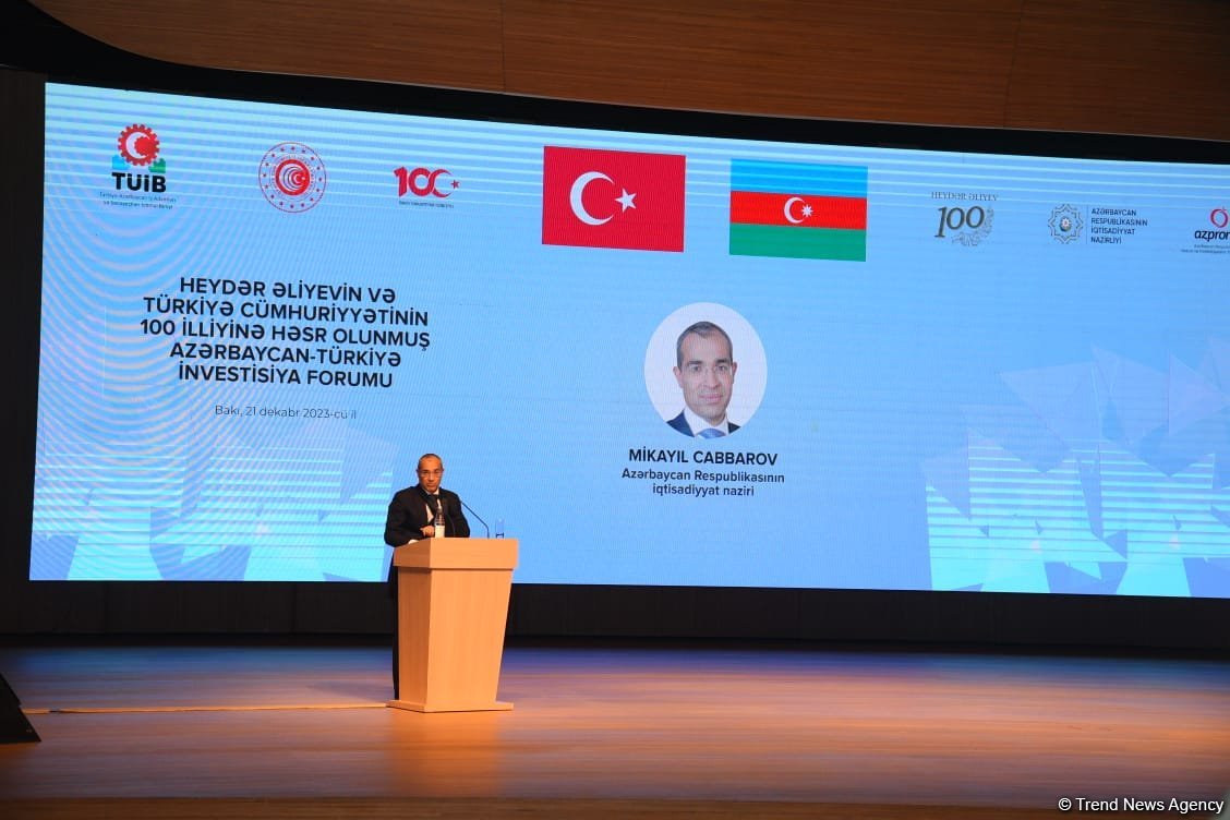 Bakıda Azərbaycan-Türkiyə İnvestisiya Forumu keçirilib (YENİLƏNİB) (FOTO)