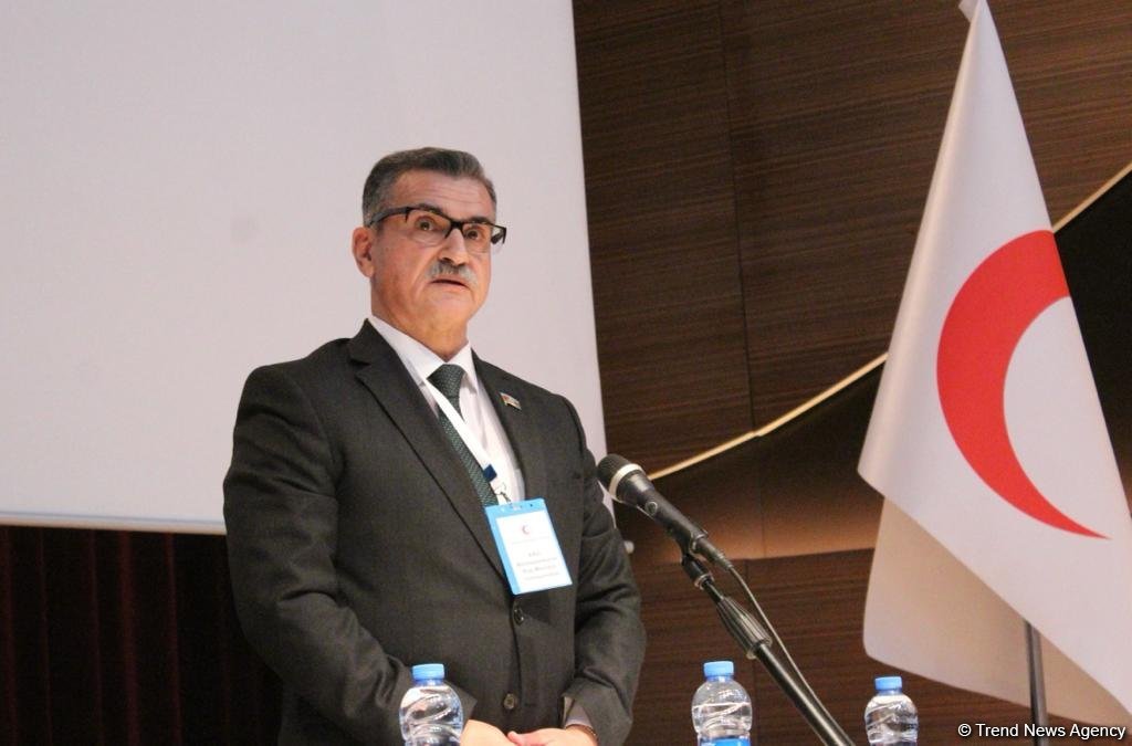 Azərbaycan Qızıl Aypara Cəmiyyətinin növbədənkənar XXVI Baş Məclisi  keçirilib (FOTO) (YENİLƏNİB)