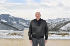 Prezident İlham Əliyev Şuşa rayonunun Turşsu qəsəbəsində olub (FOTO/VİDEO) (YENİLƏNİB)