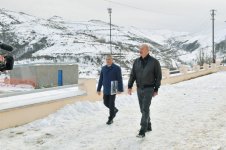 Prezident İlham Əliyev Şuşa rayonunun Turşsu qəsəbəsində olub (FOTO/VİDEO) (YENİLƏNİB)