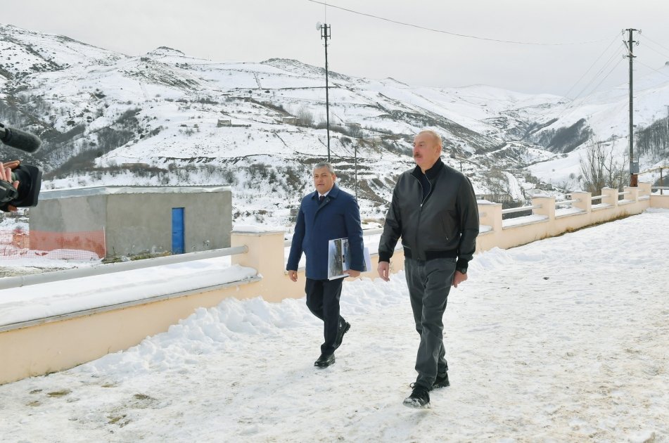 Prezident İlham Əliyev Şuşa rayonunun Turşsu qəsəbəsində olub (FOTO/VİDEO) (YENİLƏNİB)