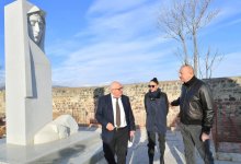 Prezident İlham Əliyev və Birinci xanım Mehriban Əliyeva Ağdamda “İmarət” Kompleksində aparılan bərpa işləri ilə tanış olublar (FOTO/VIDEO)