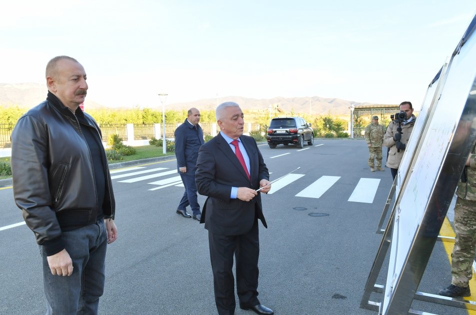 Prezident İlham Əliyev “Ağdam” qovşaq yarımstansiyasının açılışında iştirak edib (FOTO/VIDEO)