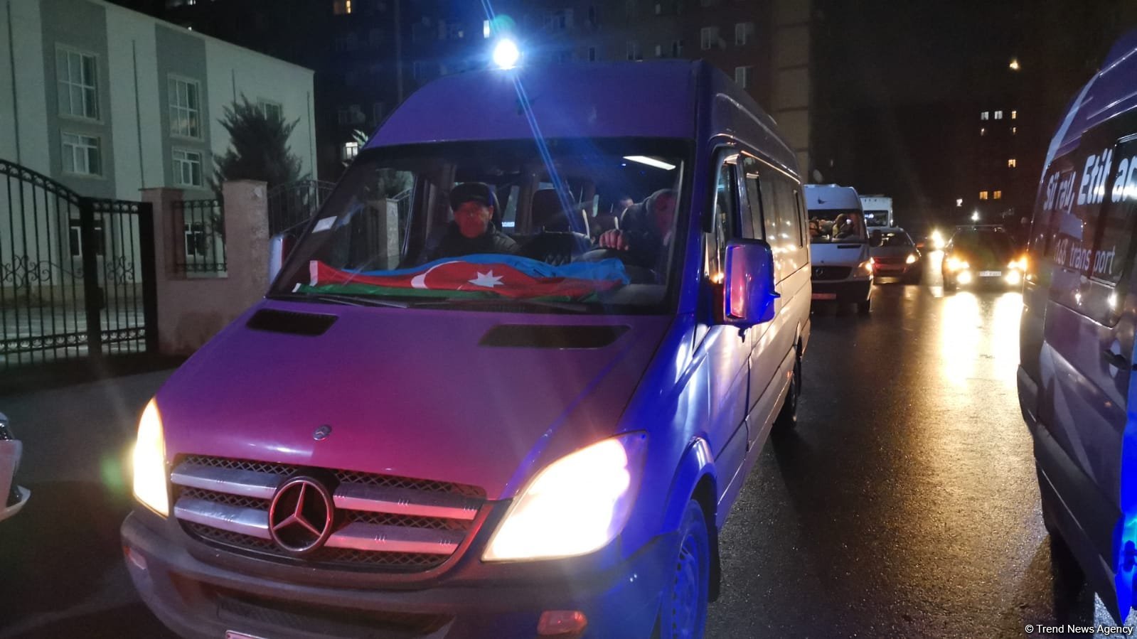 Zabux kəndinə daha 95 nəfər yola salınıb (FOTO/VIDEO)
