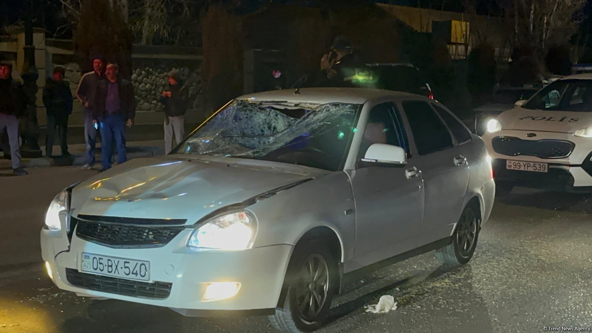 Ağdamda AĞIR QƏZA: avtomobil piyadanı vurub ÖLDÜRDÜ (FOTO)