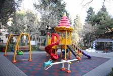 Leyla Əliyevanın iştirakı ilə “Bizim həyət” layihəsi çərçivəsində daha iki həyət yenilənərək sakinlərin istifadəsinə verilib (FOTO)