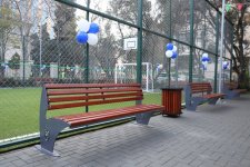Leyla Əliyevanın iştirakı ilə “Bizim həyət” layihəsi çərçivəsində daha iki həyət yenilənərək sakinlərin istifadəsinə verilib (FOTO)