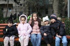 Leyla Əliyevanın iştirakı ilə “Bizim həyət” layihəsi çərçivəsində daha iki həyət yenilənərək sakinlərin istifadəsinə verilib (FOTO)