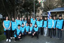 Leyla Əliyevanın iştirakı ilə “Bizim həyət” layihəsi çərçivəsində daha iki həyət yenilənərək sakinlərin istifadəsinə verilib (FOTO)