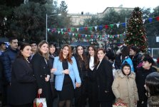 Leyla Əliyevanın iştirakı ilə “Bizim həyət” layihəsi çərçivəsində daha iki həyət yenilənərək sakinlərin istifadəsinə verilib (FOTO)