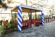 Leyla Əliyevanın iştirakı ilə “Bizim həyət” layihəsi çərçivəsində daha iki həyət yenilənərək sakinlərin istifadəsinə verilib (FOTO)