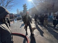 Bakıda mebel sexindəki yanğın söndürüldü (FOTO/VİDEO) (YENİLƏNİB)