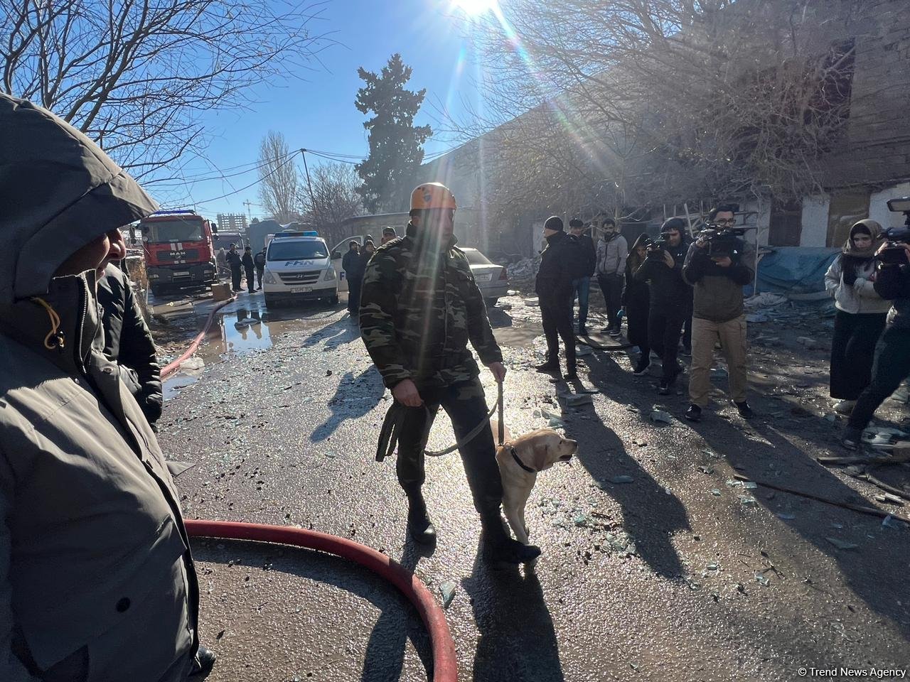 Bakıda mebel sexindəki yanğın söndürüldü (FOTO/VİDEO) (YENİLƏNİB)