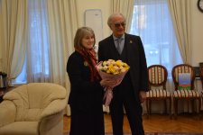 Polad Bülbüloğlu Kanadanın Rusiyadakı yeni səfiri ilə görüşüb (FOTO)