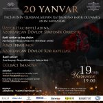 Filarmoniyada 20 Yanvar faciəsinin qurbanlarının xatirəsinə həsr olunmuş anım mərasimi baş tutub (FOTO)