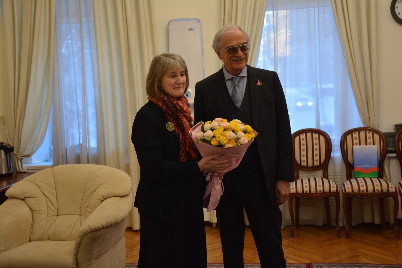 Polad Bülbüloğlu Kanadanın Rusiyadakı yeni səfiri ilə görüşüb (FOTO)
