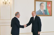 Prezident İlham Əliyev Hulusi Akarın rəhbərlik etdiyi nümayəndə heyətini qəbul edib (FOTO/VİDEO) (YENİLƏNİB)