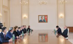 Prezident İlham Əliyev Hulusi Akarın rəhbərlik etdiyi nümayəndə heyətini qəbul edib (FOTO/VİDEO) (YENİLƏNİB)