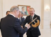 Prezident İlham Əliyev Hulusi Akarın rəhbərlik etdiyi nümayəndə heyətini qəbul edib (FOTO/VİDEO) (YENİLƏNİB)
