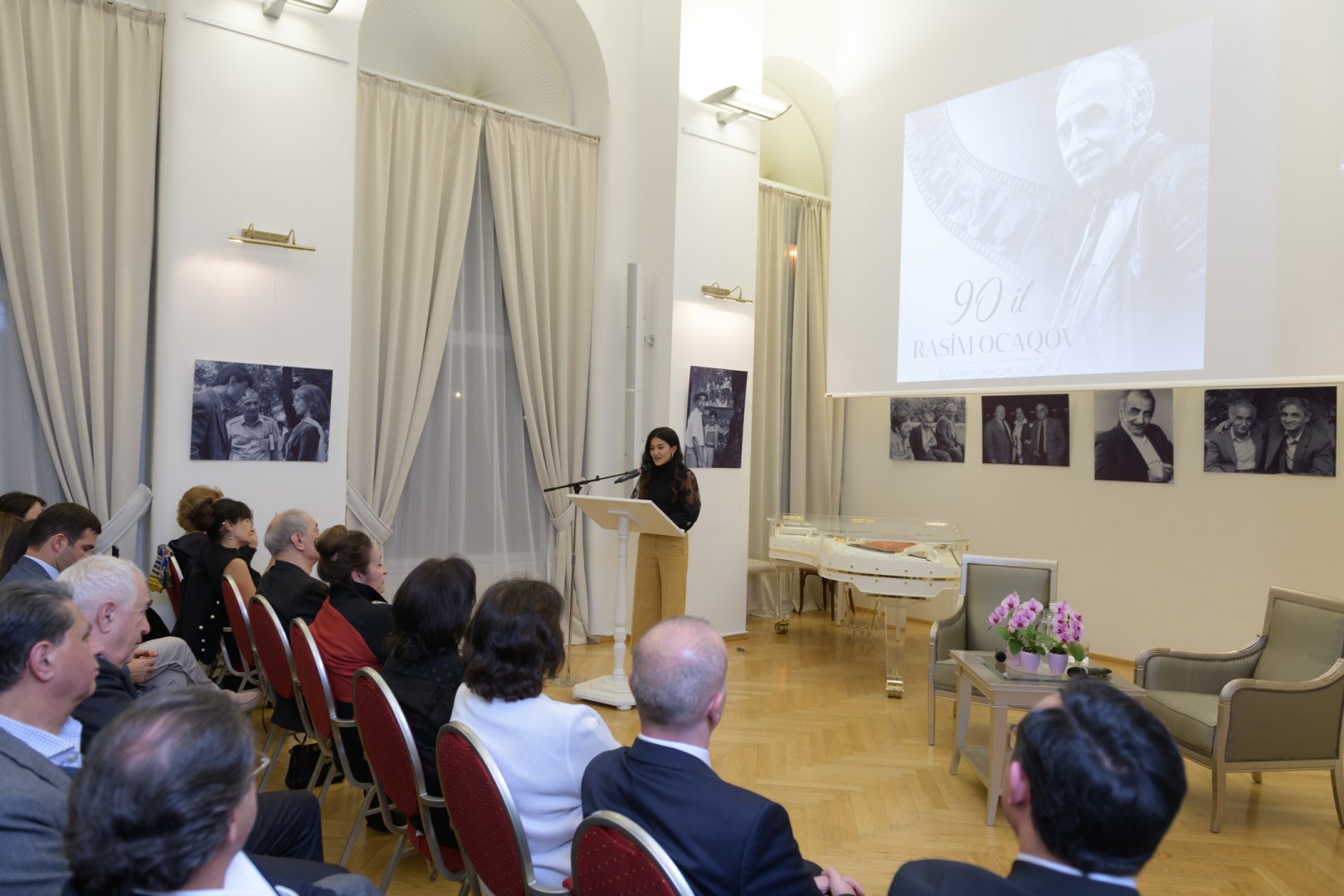 Görkəmli rejissor Rasim Ocaqovun anadan olmasının 90 illik yubileyi münasibətilə Vyanada xatirə axşamı təşkil edilib (FOTO/VİDEO)