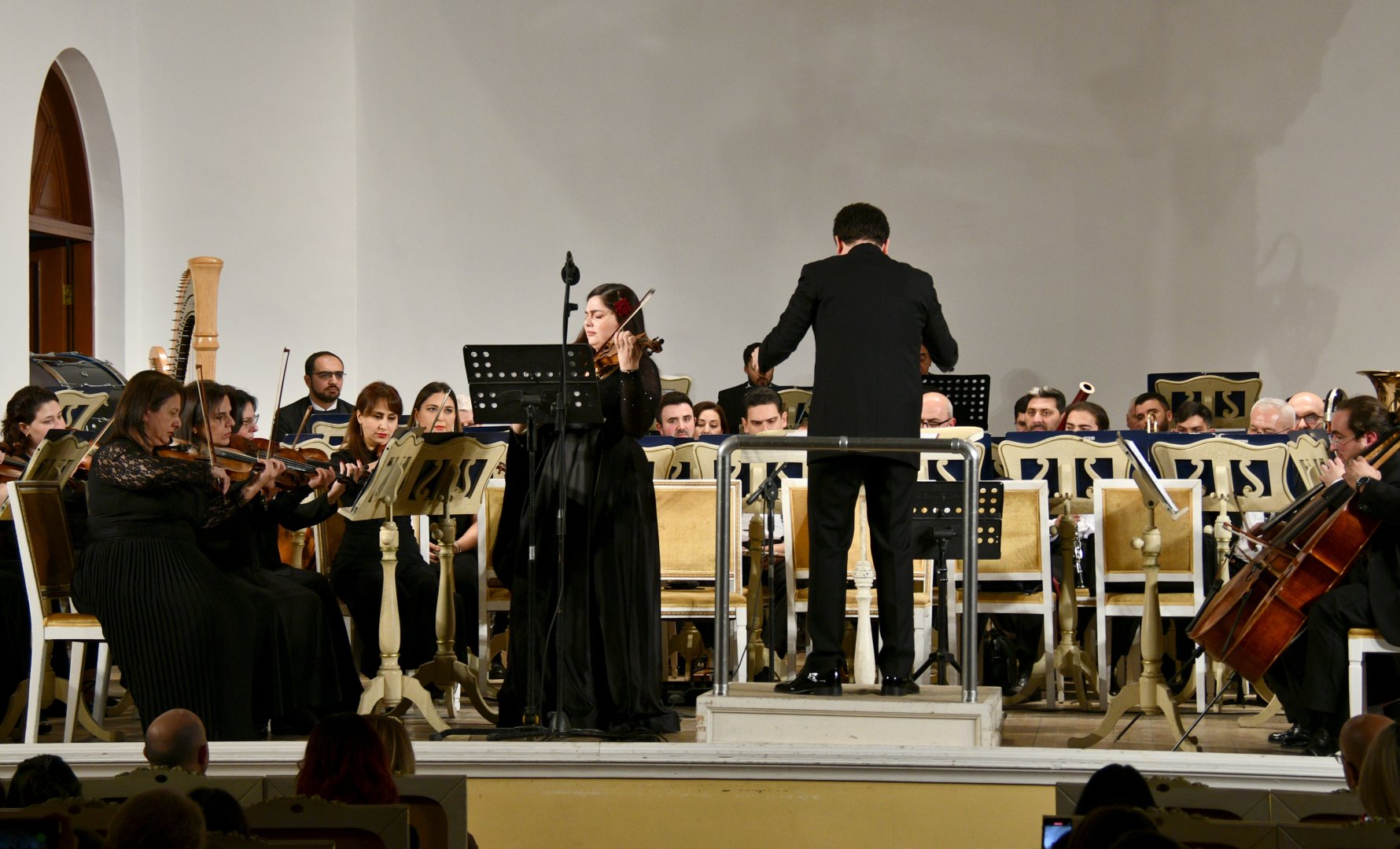 Filarmoniyada "Gəncliyin səsi" festivalı çərçivəsində gənc bəstəkarların diplom işlərindən ibarət konsert keçirilib (FOTO)